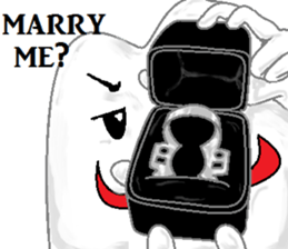 MY TEETH sticker #10749154