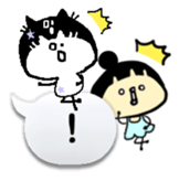 ocean&chantily can't read the situation! sticker #10749568