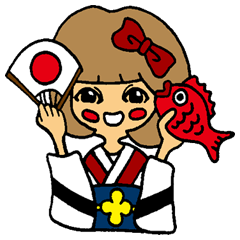 Marie's Japanese style sticker