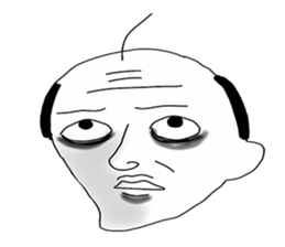 Ugly old guy sticker #10749910