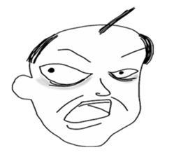 Ugly old guy sticker #10749927