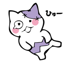 Cat mummy and zombie sticker #10749995