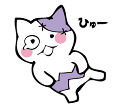 Cat mummy and zombie sticker #10749995