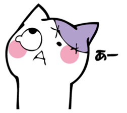 Cat mummy and zombie sticker #10750003