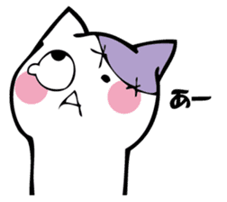 Cat mummy and zombie sticker #10750003