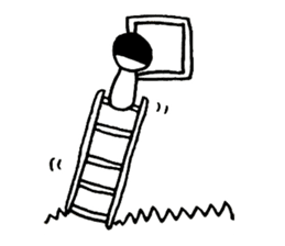 Try to use without thinking deeply! sticker #10750509