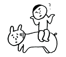 Try to use without thinking deeply! sticker #10750523