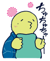 Turtle & Heteroconger hassi sticker #10751520