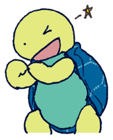 Turtle & Heteroconger hassi sticker #10751522