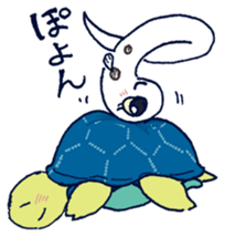 Turtle & Heteroconger hassi sticker #10751524