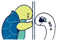Turtle & Heteroconger hassi sticker #10751530