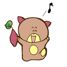Sweet Potato Cub sticker #10751606