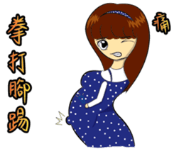 Lucky Mommy sticker #10751762