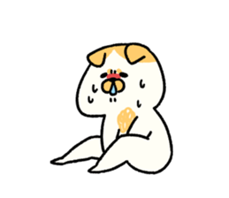 All star chest hair animals sticker #10752045