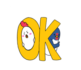 Chicken&Swallow sticker #10752458