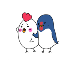 Chicken&Swallow sticker #10752481