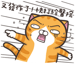 The Haughty Smelly Cat 4 sticker #10752582