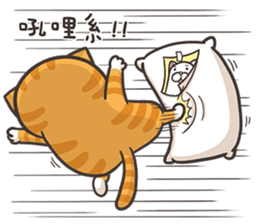 The Haughty Smelly Cat 4 sticker #10752587