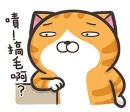 The Haughty Smelly Cat 4 sticker #10752593