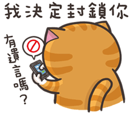 The Haughty Smelly Cat 4 sticker #10752595