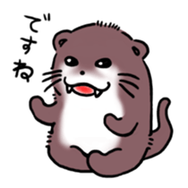 Otter & Hedgehog part2 sticker #10752776