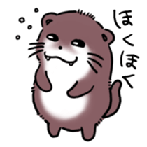 Otter & Hedgehog part2 sticker #10752778
