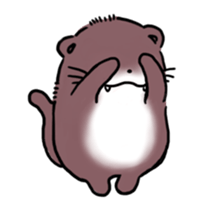 Otter & Hedgehog part2 sticker #10752792