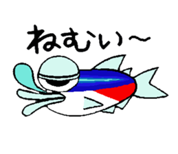 Neonkun with friends sticker #10752859