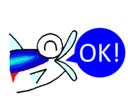 Neonkun with friends sticker #10752870