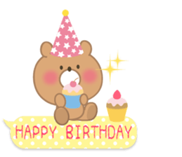 Celebration Teddy bear. sticker #10752936