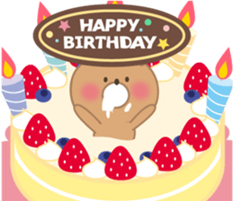 Celebration Teddy bear. sticker #10752939