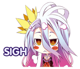Official No Game, No Life sticker #10753097