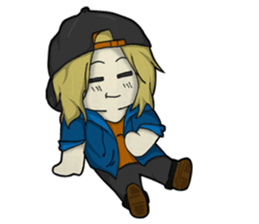 Finnick Slow life. sticker #10753353