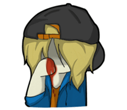 Finnick Slow life. sticker #10753365