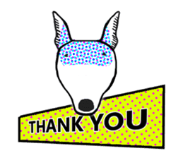 My friend pug and bull terrier. sticker #10753941