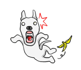 My friend pug and bull terrier. sticker #10753951