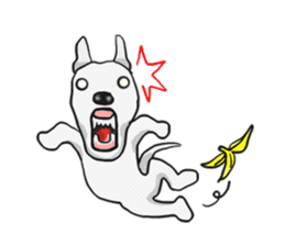 My friend pug and bull terrier. sticker #10753951