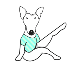 My friend pug and bull terrier. sticker #10753963