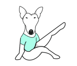 My friend pug and bull terrier. sticker #10753963