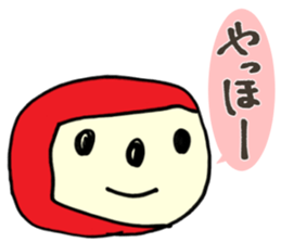 The character 2 years old produced sticker #10754216