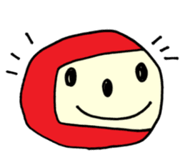 The character 2 years old produced sticker #10754236