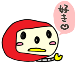 The character 2 years old produced sticker #10754249