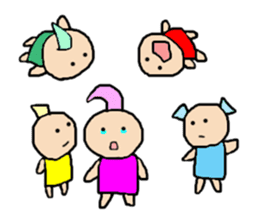 Playful dwarf No2 sticker #10754336