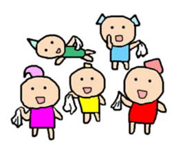 Playful dwarf No2 sticker #10754339