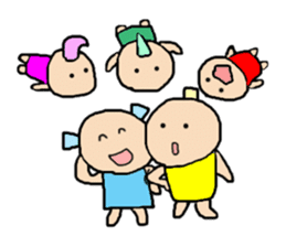 Playful dwarf No2 sticker #10754341