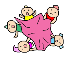 Playful dwarf No2 sticker #10754342