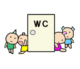 Playful dwarf No2 sticker #10754345