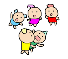 Playful dwarf No2 sticker #10754353