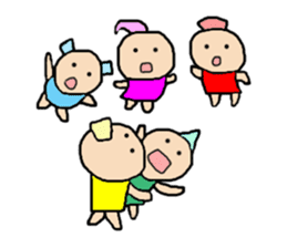 Playful dwarf No2 sticker #10754353