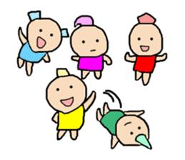 Playful dwarf No2 sticker #10754354